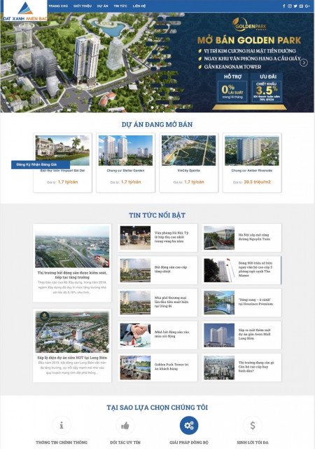 Bất động sản đất xanh 01 do Nga Linh thiết kế