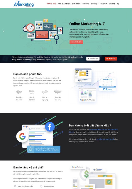 Maketing dịch vụ 01 do Nga Linh thiết kế
