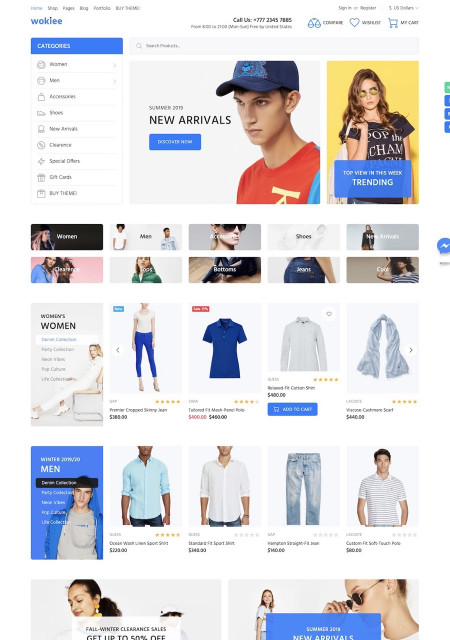 Bán quần áo 01 Bán quần áo 01 do Nga Linh thiết kế