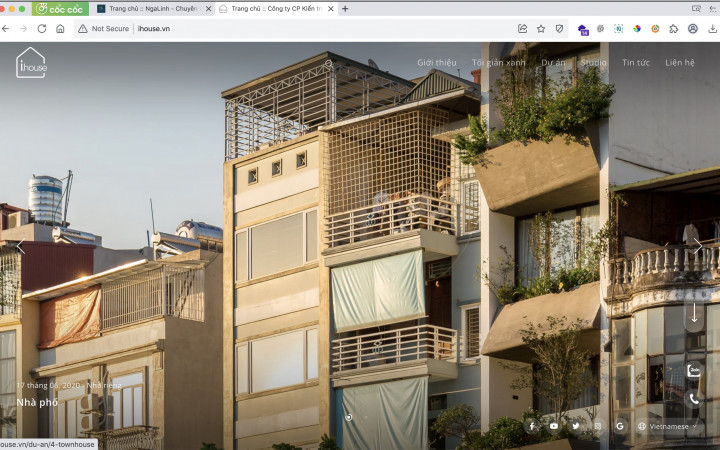iHouse Dự án iHouse do Nga Linh triên khải